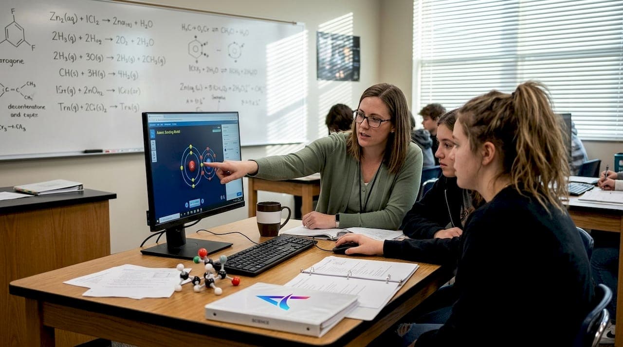 Types of chemistry simulations to enhance understanding